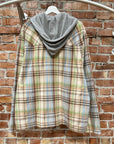 ACNE STUDIOS HOODED FLANNEL ‘MULTI’