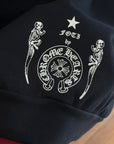 CHROME HEARTS FOTI HARRIS TEETER ZIP HOODIE ‘BLACK’