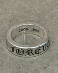 CHROME HEARTS 6MM FOREVER SPACER ‘SILVER’