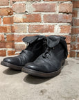 BORIS BIDJAN SABERI COWL BOOTS ‘BLACK’