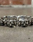 CHROME HEARTS PLUS CROSS LINK BRACELET ‘SILVER’