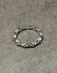 CHROME HEARTS TINY-E BAND RING ‘SILVER’