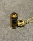 LOUIS VUITTON MONOGRAM PILL CASE NECKLACE ‘BROWN/GOLD'