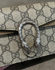 GUCCI DIONYSUS GG SUPREME SIDE BAG ‘TAUPE'