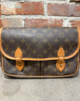 LOUIS VUITTON VINTAGE MONOGRAM SIDE BAG ‘BROWN’