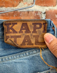 KAPITAL 14OZ 5P MONKEY CISCO (1.2YEAR PROCESSING) DENIM ‘BLUE,