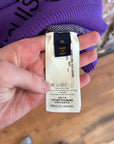 LOUIS VUITTON VIRIGL ERA JACQUARD SWEATER ‘PURPLE’