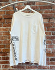 CHROME HEARTS VINTAGE MULTI MOTIF LONGSLEEVE ‘WHITE’