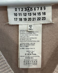 MAISON MARGIELA V-NECK SWEATER ‘TAUPE’