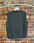 MAISON MARGIELA SHETLAND WOOL SWEATER VEST ‘GRAY’