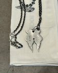 HARDIHOODER BIBLICAL ANGEL PENDANT NECKLACE ‘SILVER’