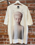 JUUN. J WHITE DEAR HUMAN TEE ‘WHITE”