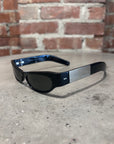 GUCCI MOTO ACETATE SUNGLASSES ‘BLACK/SILVER’