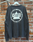 SAINT MICHAEL THE KLF LONGSLEEVE ‘VINTAGE BLACK’