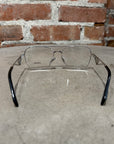 PRADA TRIANGLE BADGE GLASSES 'SILVER/BLACK'