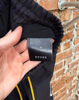 RHUDE RH LOGO SHORTS ‘BLACK’