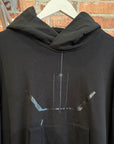 JULIUS SS24 SCALENE PULLOVER HOODIE ‘BLACK’