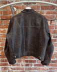 BALENCIAGA LEATHER JACKET ‘BROWN’