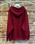 HOOD BY AIR GHETTEAU UNIVERSITY HOODIE ‘BURGUNDY’