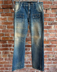 UNDERCOVER SS06 "T" KLAUS DENIM (BRAND NEW WITH TAGS) 'VINTAGE BLUE'
