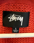 STÜSSY BRUSHED WOOL CARDIGAN ‘SUNBURST’