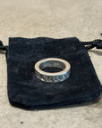 CHROME HEARTS FUCK YOU 6MM SPACER RING ‘SILVER’