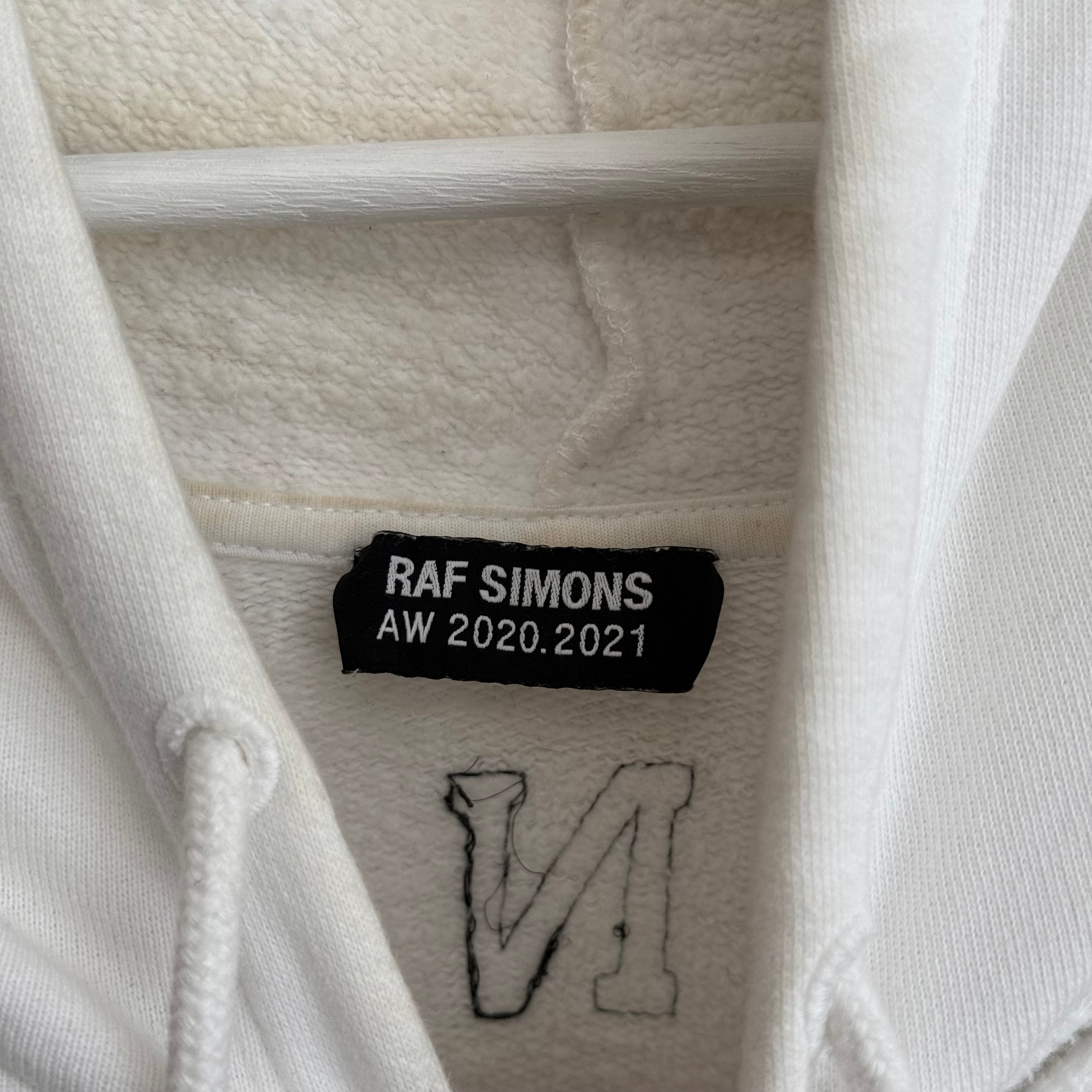 RAF SIMONS LIFE ON MARS DISTRESSED HOODIE 'CREAM' – Sadō Room