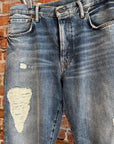 ACNE STUDIOS 1996 MID TORN DENIM ‘BLUE’