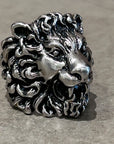GUCCI LION HEAD RING ‘SILVER’