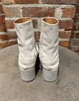 MAISON MARGIELA TABI HEEL ANKLE BOOTS ‘WHITE’
