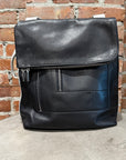 RICK OWENS STROBE FW22 TRANSFORMABLE BACKPACK ‘BLACK’