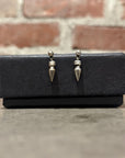 CHROME HEARTS SPIKE DROP EARRINGS (PAIR) ‘SILVER’