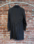 CDG HOMME PLUS VICTORIAN LIGHT TRENCH COAT ‘BLACK’