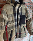 BURBERRY REVERSIBLE CHECK PUFFER JACKET ‘BLACK/PLAID’