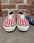 VANS PREMIUM LX AUTHENTIC DIAMOND CHECKERED VANS ‘RED/WHITE’