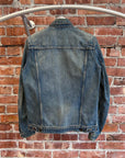 NUMBER (N)INE ZIPPO DISTRESSED DENIM JACKET ‘VINTAGE WASH’
