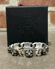 CHROME HEARTS PLUS CROSS LINK BRACELET ‘SILVER’