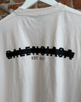 BALENCIAGA TAPED LOGO TEE ‘WHITE’