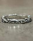 DEAL DESIGN RIPPLE RING ‘SILVER’