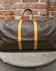 LOUIS VUITTON MONOGRAM KEEPALL 50 'BROWN'