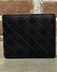 BOTTEGA VENETA INTRECCIATO LEATHER BIFOLD WALLET ‘BROWN’