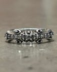 DEAL DESIGN FLASH ROD RING 'SILVER'