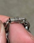 CHROME HEARTS 8” PAPER CHAIN BRACELET ‘SILVER’