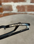 CHROME HEARTS LOWRIDER 50MM SUNGLASSES 'BLACK/GREEN'