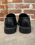 BOTTEGA VENETA INTRECCIATO HADDOCK LOAFERS ‘BLACK’