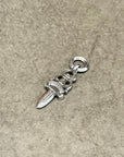 CHROME HEARTS NO. 5 DAGGER DROP PENDANT ‘SILVER’
