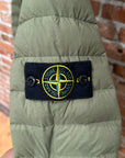 STONE ISLAND LOOM DOWN CHAMBERS JACKET ‘OLIVE’