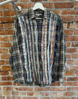 NEEDLES RIBBON CUT REBUILD FLANNEL ‘MULTI’