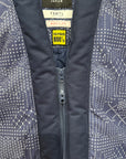 FDMTL x ZANTER JAPAN HAORI SASHIKO DOWN JACKET ‘NAVY’