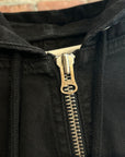 STUSSY WORKGEAR HOODED WORK JACKET ‘BLACK’